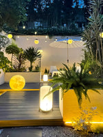 Black Twilight Lantern Table Lamp - Lamp Outdoor