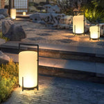 Black Twilight Lantern Table Lamp - Lamp Outdoor