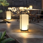 Black Twilight Lantern Table Lamp - Lamp Outdoor