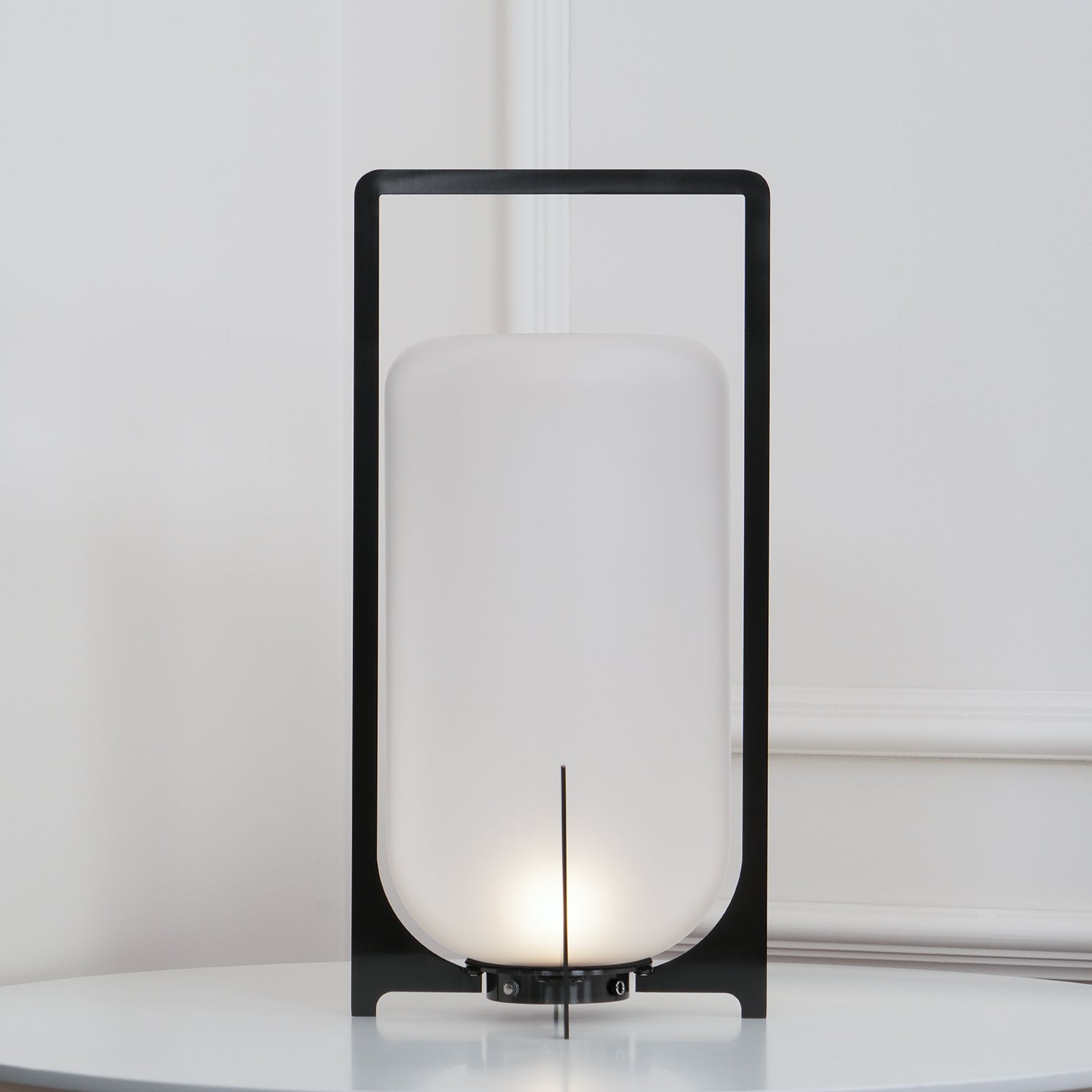 Black Twilight Lantern Table Lamp - Lamp Outdoor