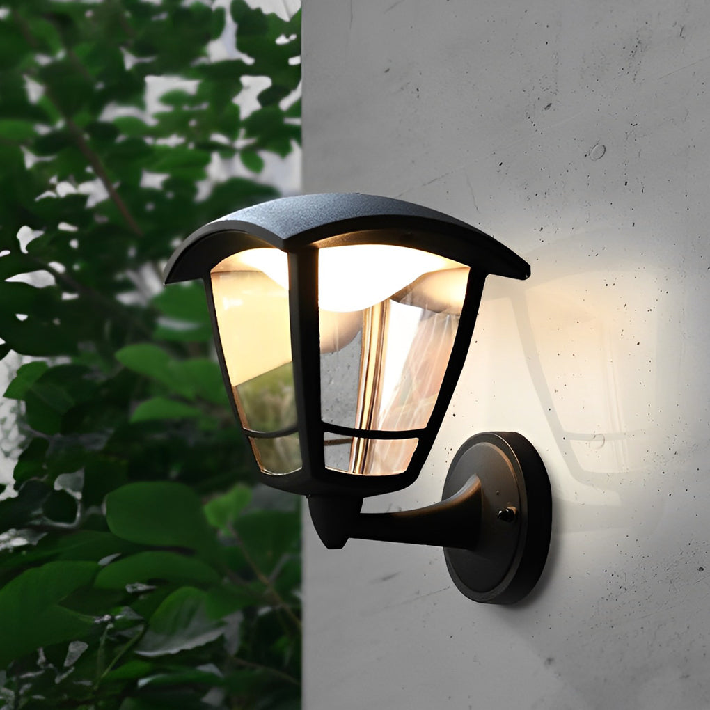 Retro Waterproof Black Vintage Outdoor Wall Lamp Plug in Wall Sconce Lighting - Lamp Outdoor