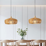 Muto Nordic Japanese Pendant Light Wood Bedroom/Living Room - Lamp Outdoor