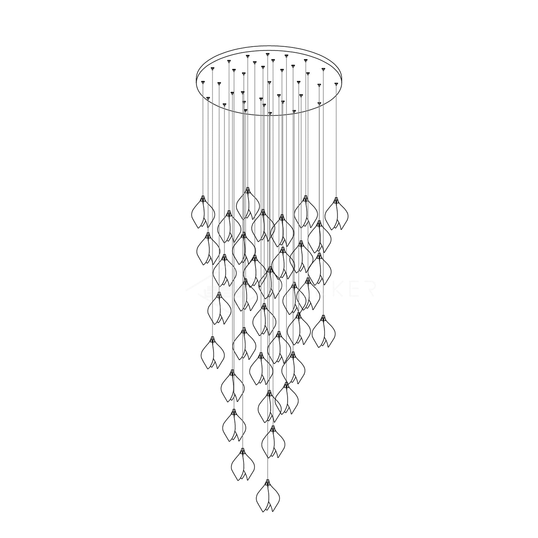 Celeste Flora Pendant Light - Lamp Outdoor