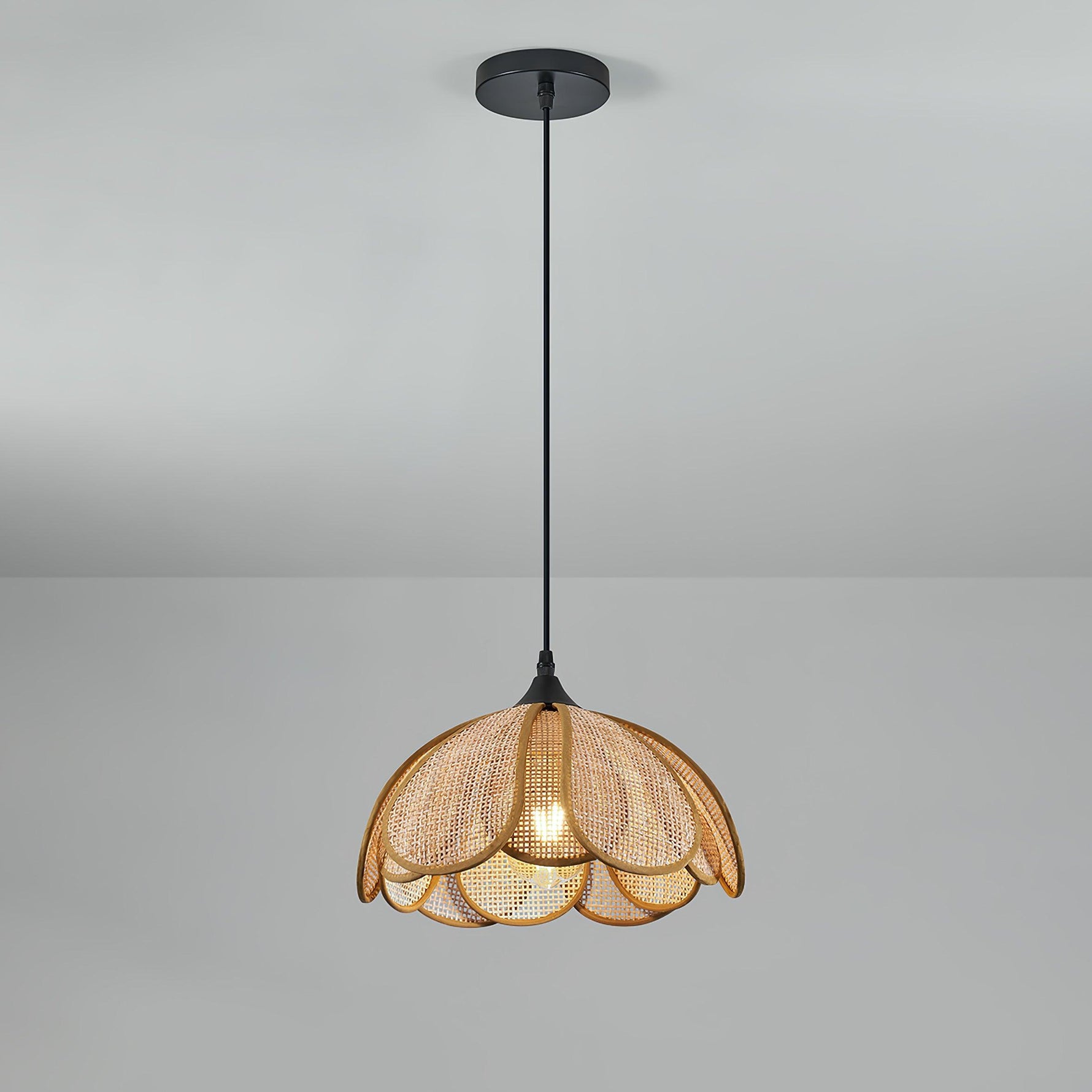 Bloom Rattan Pendant Lamp - Lamp Outdoor