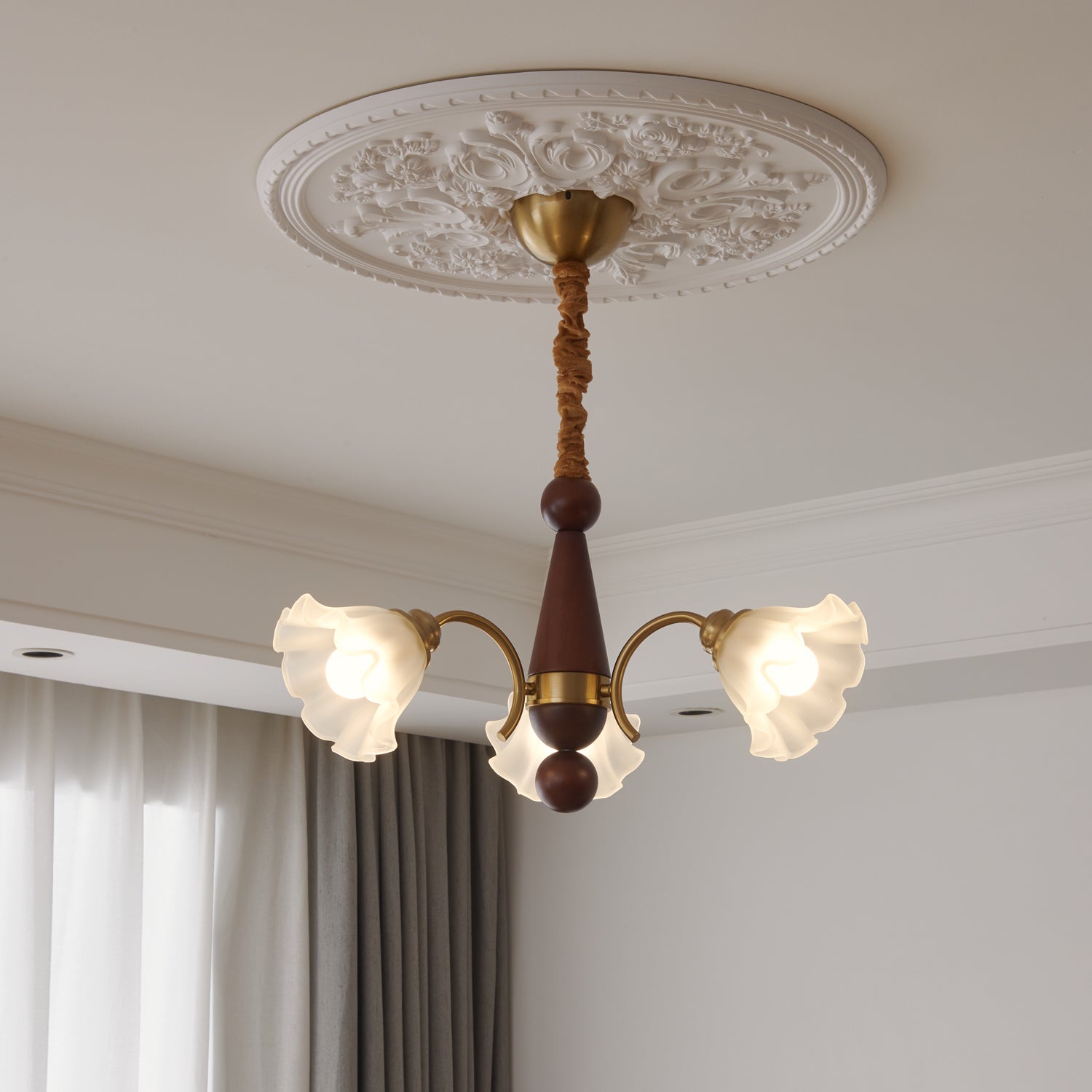 Bloomcrest Chandelier - Lamp Outdoor