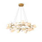 Porcelain Magnolia Chandelier - Lamp Outdoor