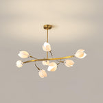 Porcelain Magnolia Chandelier - Lamp Outdoor