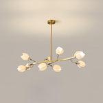 Porcelain Magnolia Chandelier - Lamp Outdoor