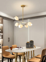 Porcelain Magnolia Chandelier - Lamp Outdoor