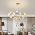 Porcelain Magnolia Chandelier - Lamp Outdoor