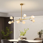 Porcelain Magnolia Chandelier - Lamp Outdoor