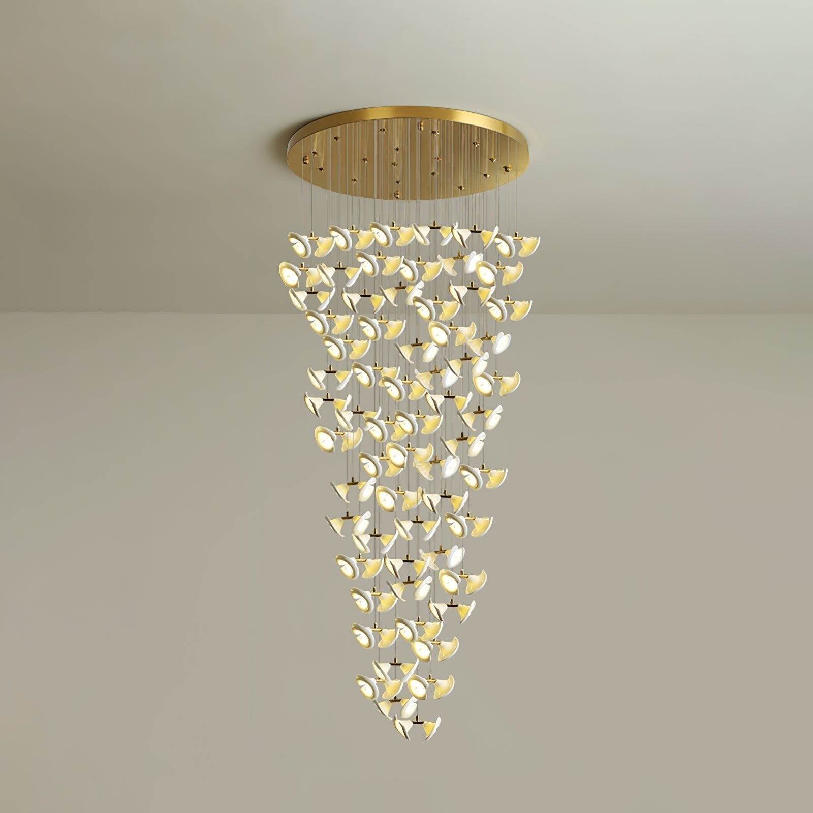 Ernoreth Art Deco Ceramic Chandelier - Lamp Outdoor