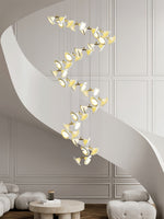 Ernoreth Art Deco Ceramic Chandelier - Lamp Outdoor