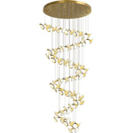 Ernoreth Art Deco Ceramic Chandelier - Lamp Outdoor