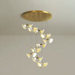 Ernoreth Art Deco Ceramic Chandelier - Lamp Outdoor
