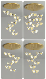 Ernoreth Art Deco Ceramic Chandelier - Lamp Outdoor