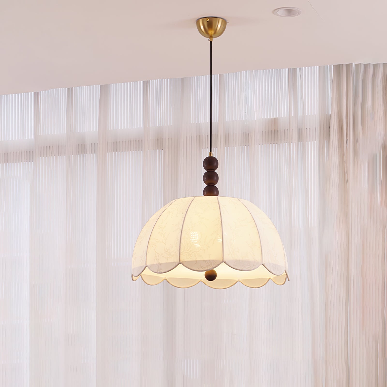 Blossom Fabric Pendant Light - Lamp Outdoor