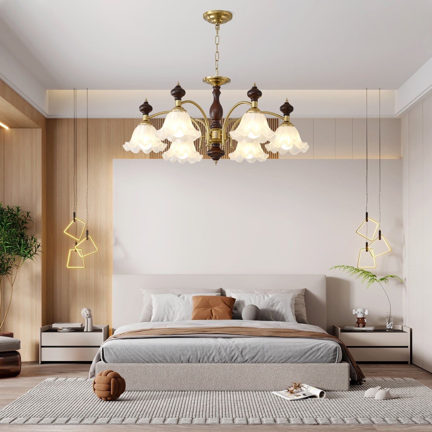 Blossom Flowers Chandelier - Lamp Outdoor