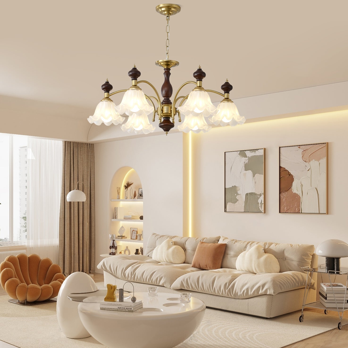 Blossom Flowers Chandelier - Lamp Outdoor