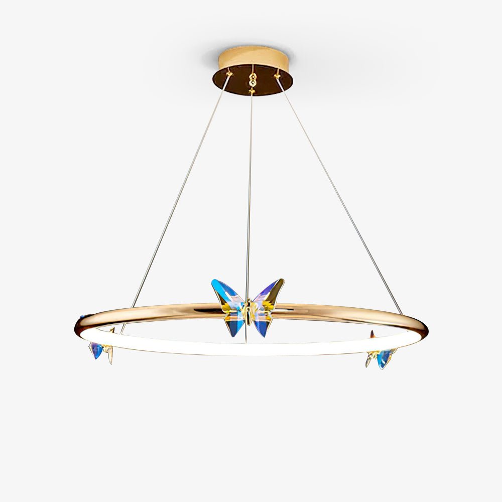 Blue Butterfly Chandelier - Lamp Outdoor