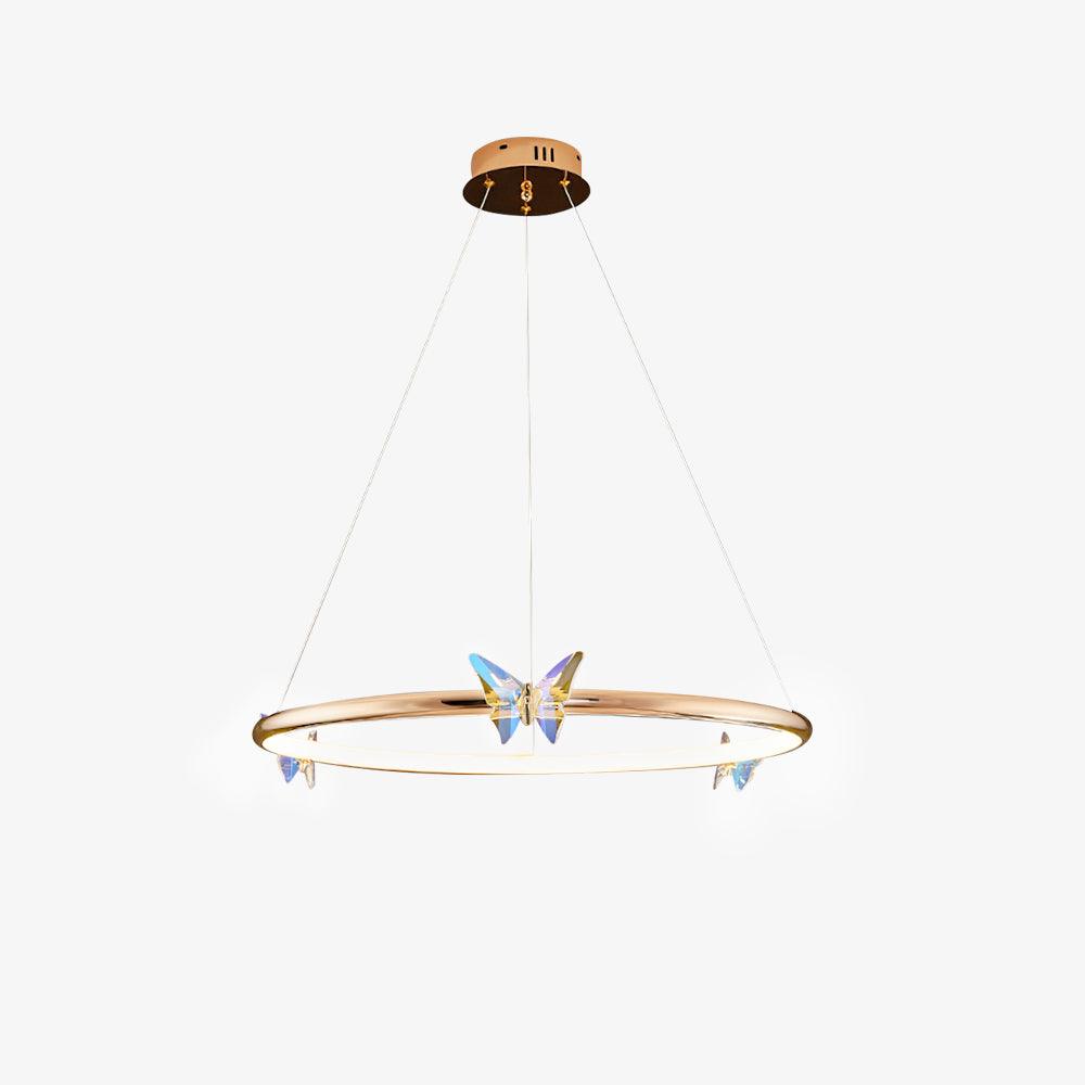 Blue Butterfly Chandelier - Lamp Outdoor