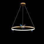 Blue Butterfly Chandelier - Lamp Outdoor