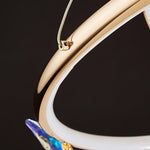 Blue Butterfly Chandelier - Lamp Outdoor