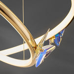 Blue Butterfly Chandelier - Lamp Outdoor