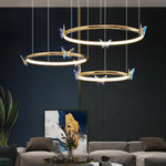 Blue Butterfly Chandelier - Lamp Outdoor