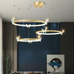 Blue Butterfly Chandelier - Lamp Outdoor