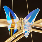 Blue Butterfly Chandelier - Lamp Outdoor