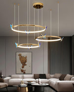 Blue Butterfly Chandelier - Lamp Outdoor