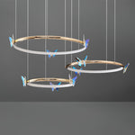Blue Butterfly Chandelier - Lamp Outdoor