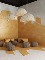 Mydorel Modern Minimalist Planet Metal Plastic Pendant Lamp - Lamp Outdoor