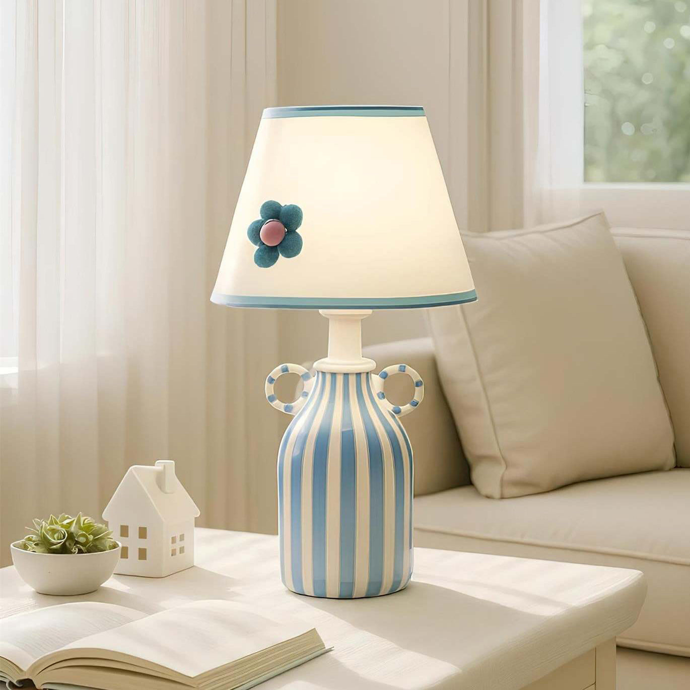Blumelo Modern Ceramic Table Lamp