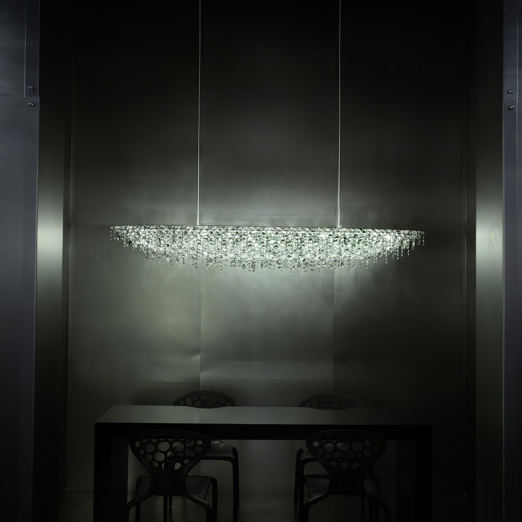 Zoravine Crystal Pendant Light - Lamp Outdoor