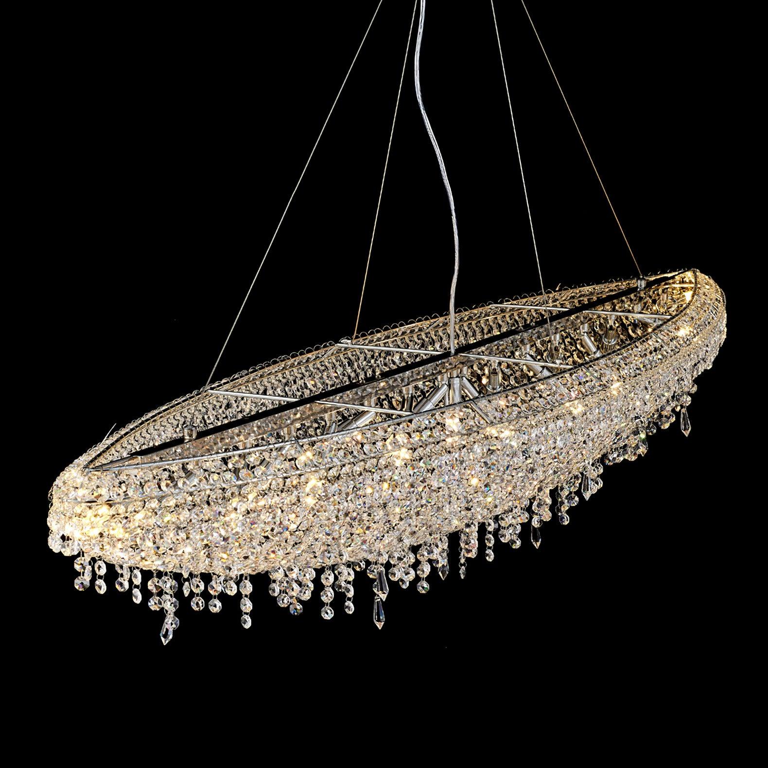 Zoravine Crystal Pendant Light - Lamp Outdoor