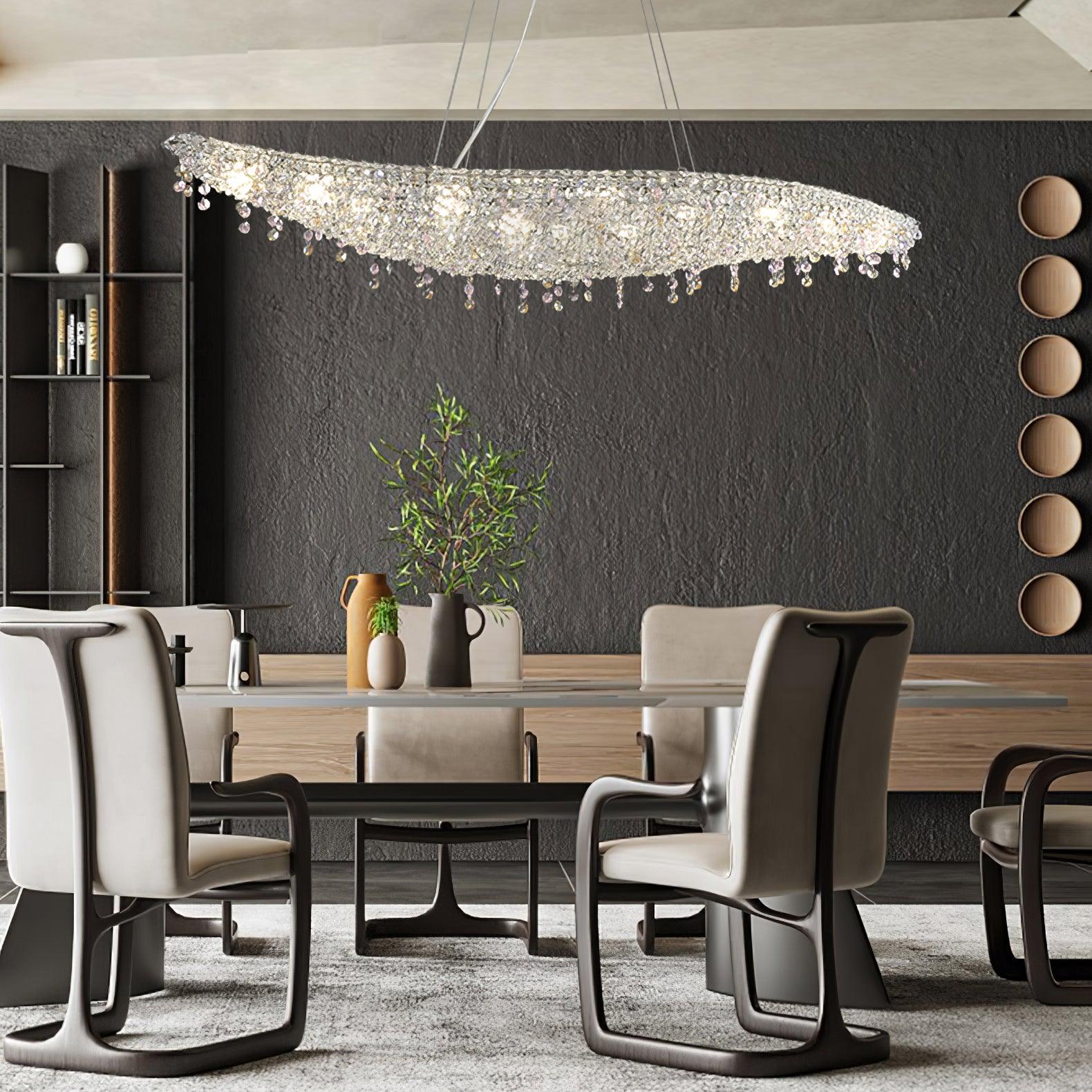 Zoravine Crystal Pendant Light - Lamp Outdoor