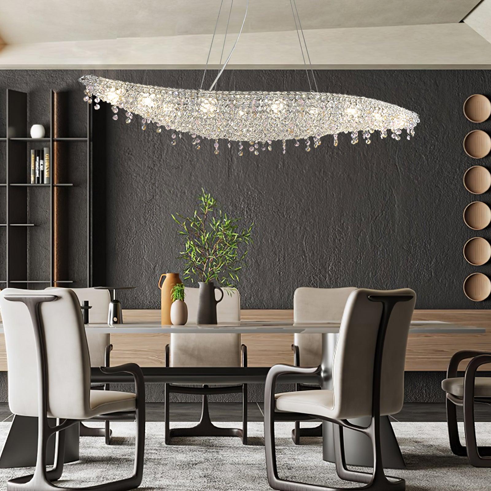 Zoravine Crystal Pendant Light - Lamp Outdoor