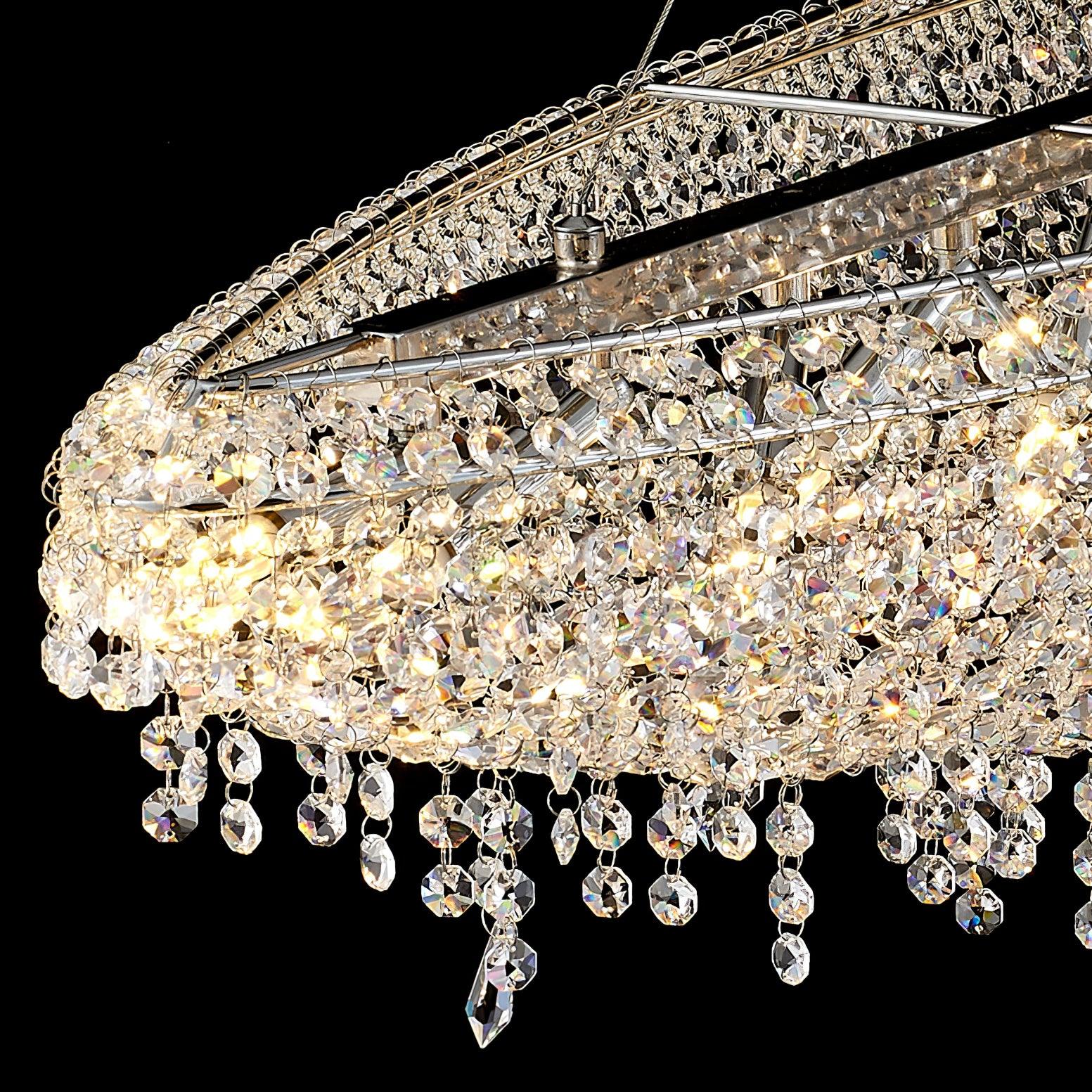 Zoravine Crystal Pendant Light - Lamp Outdoor