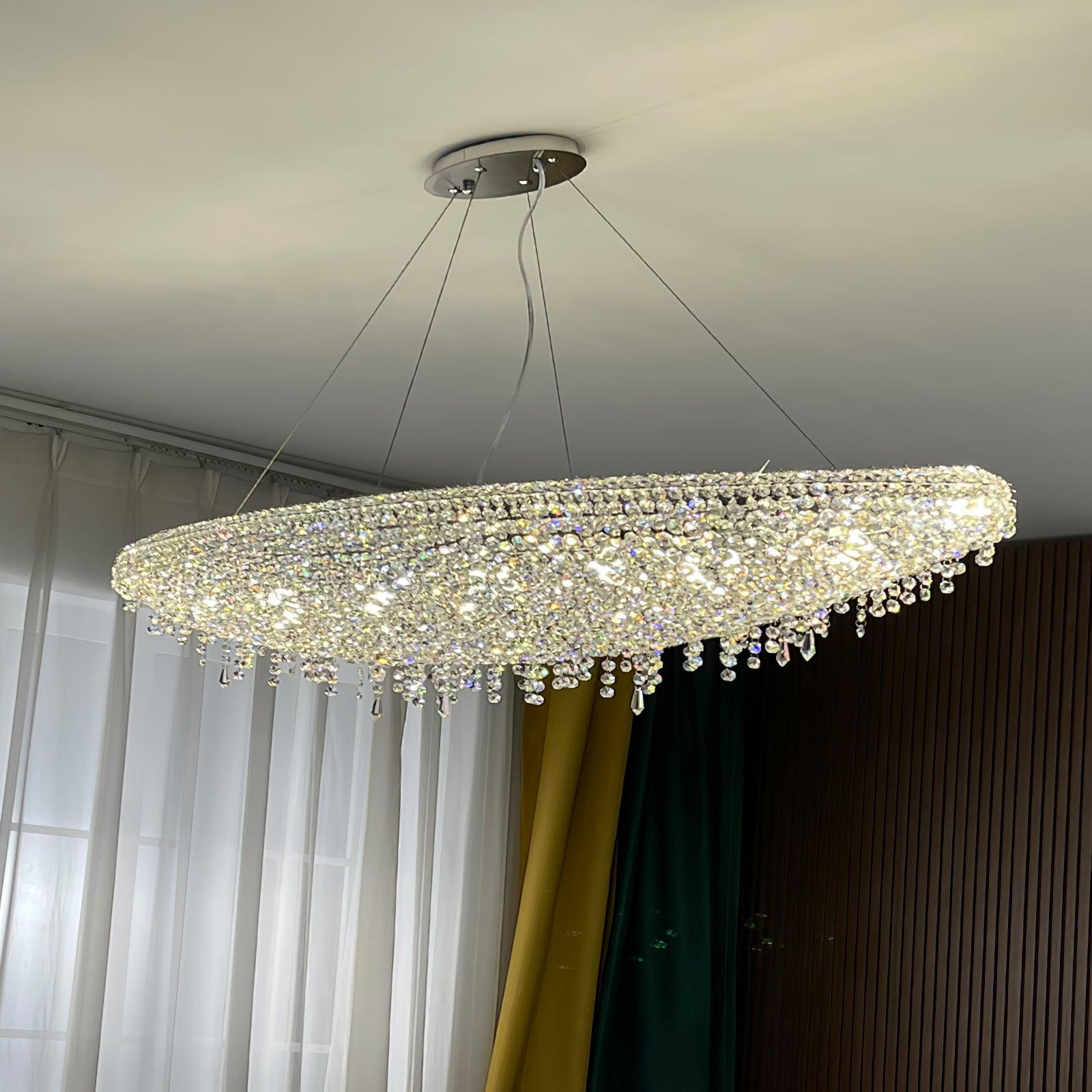 Zoravine Crystal Pendant Light - Lamp Outdoor