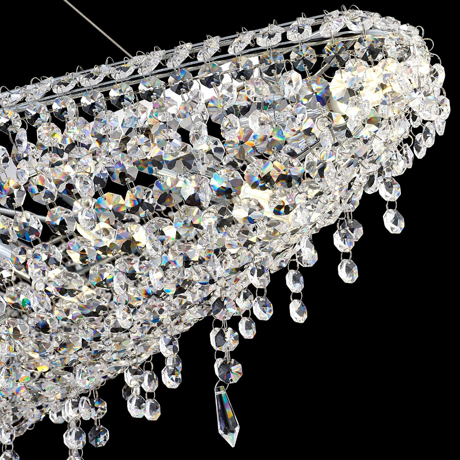 Zoravine Crystal Pendant Light - Lamp Outdoor