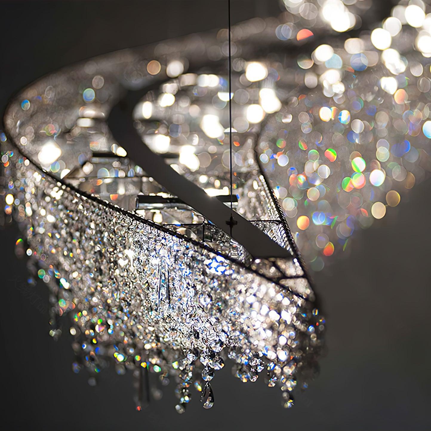 Zoravine Crystal Pendant Light - Lamp Outdoor