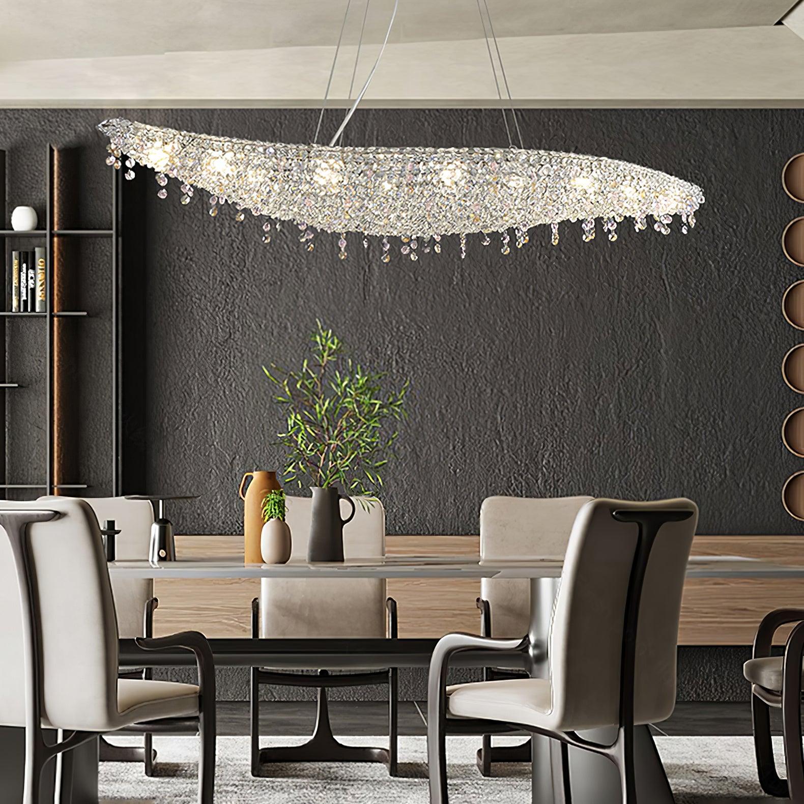 Zoravine Crystal Pendant Light - Lamp Outdoor