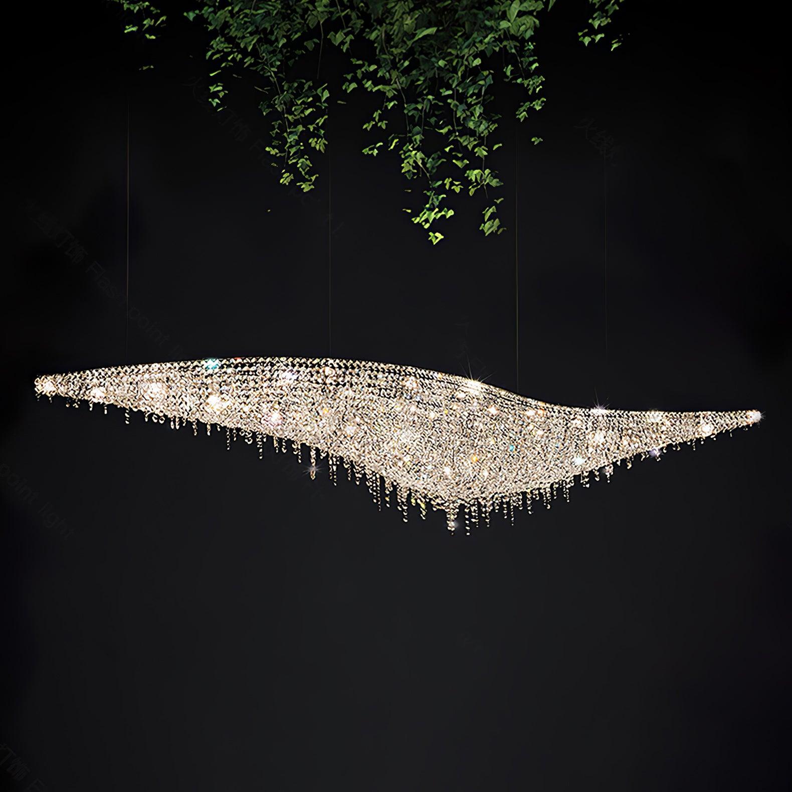 Zoravine Crystal Pendant Light - Lamp Outdoor