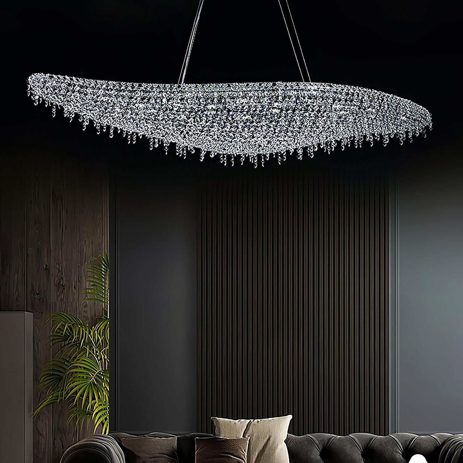 Zoravine Crystal Pendant Light - Lamp Outdoor