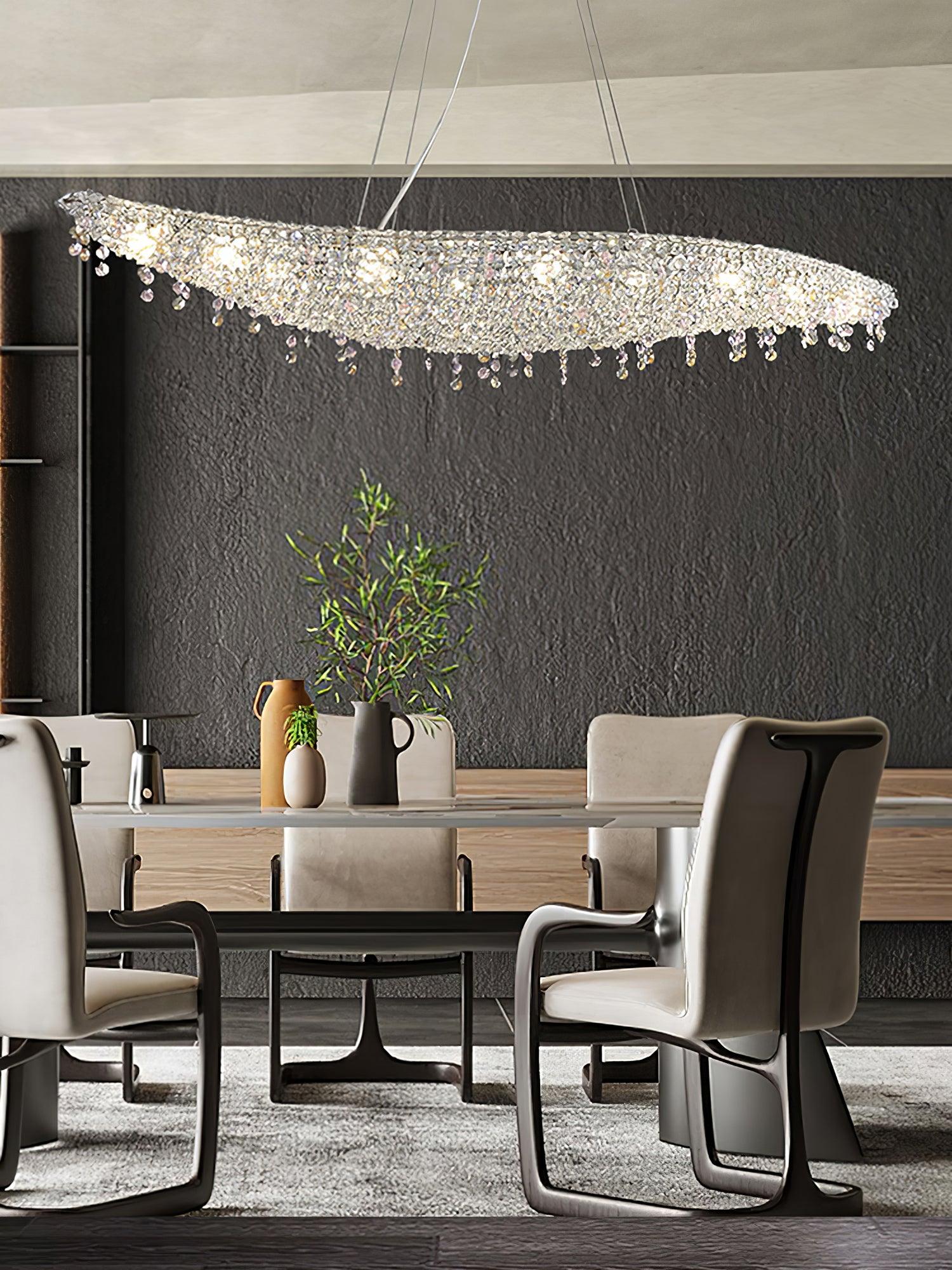 Zoravine Crystal Pendant Light - Lamp Outdoor