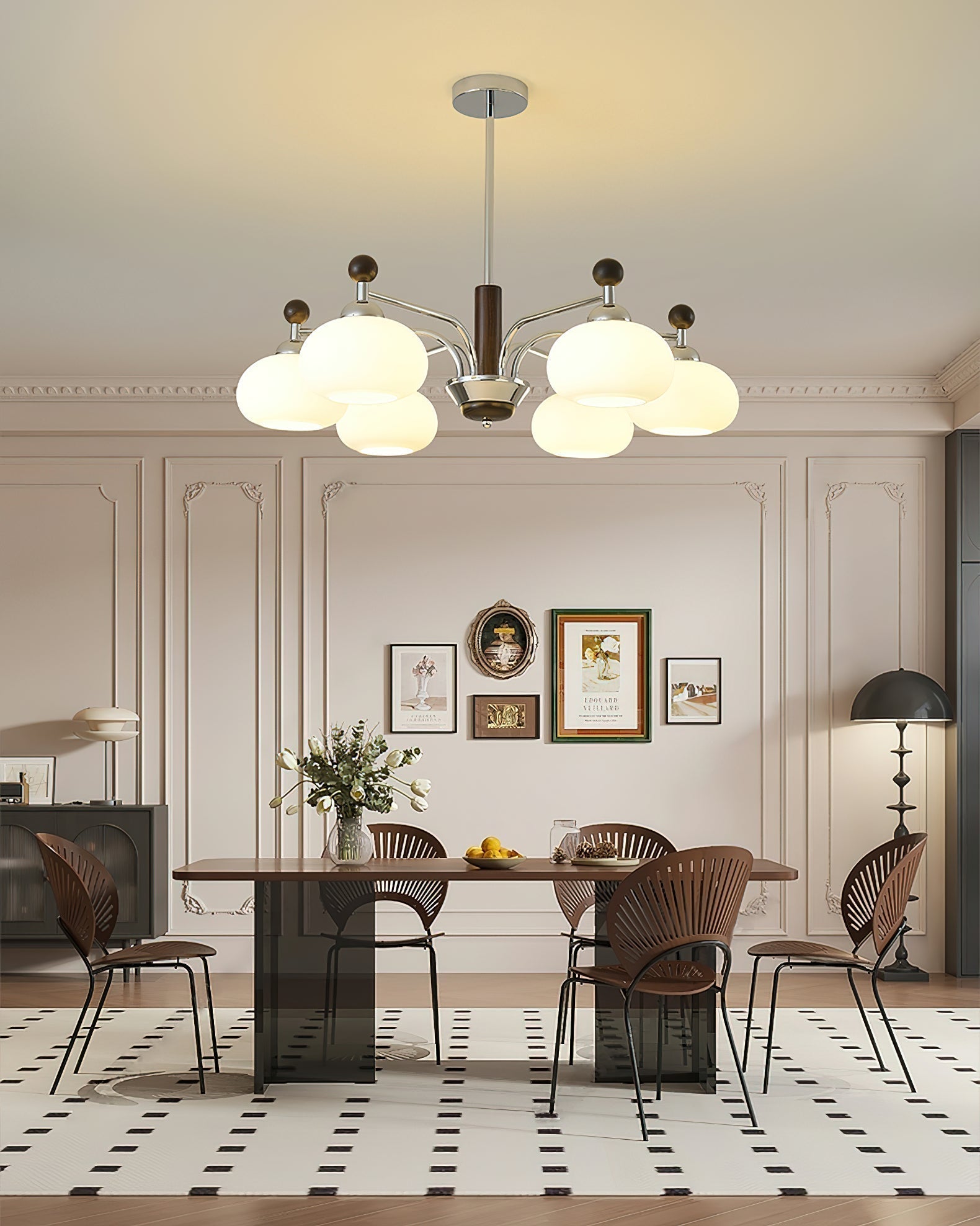 Aurora Chandelier Multi Arm Modern - Lamp Outdoor