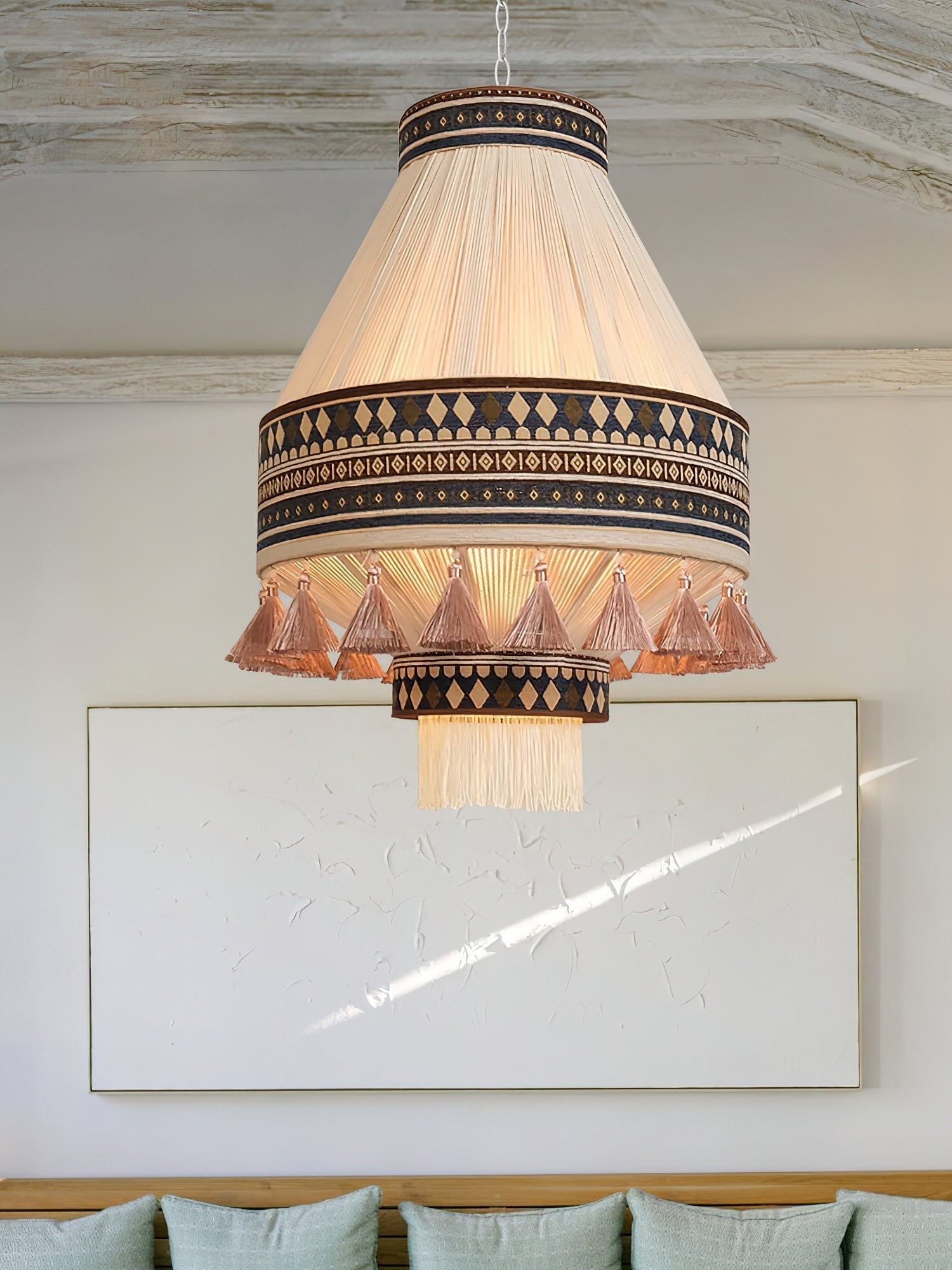 Bohemian Fringe Pendant Lamp - Lamp Outdoor