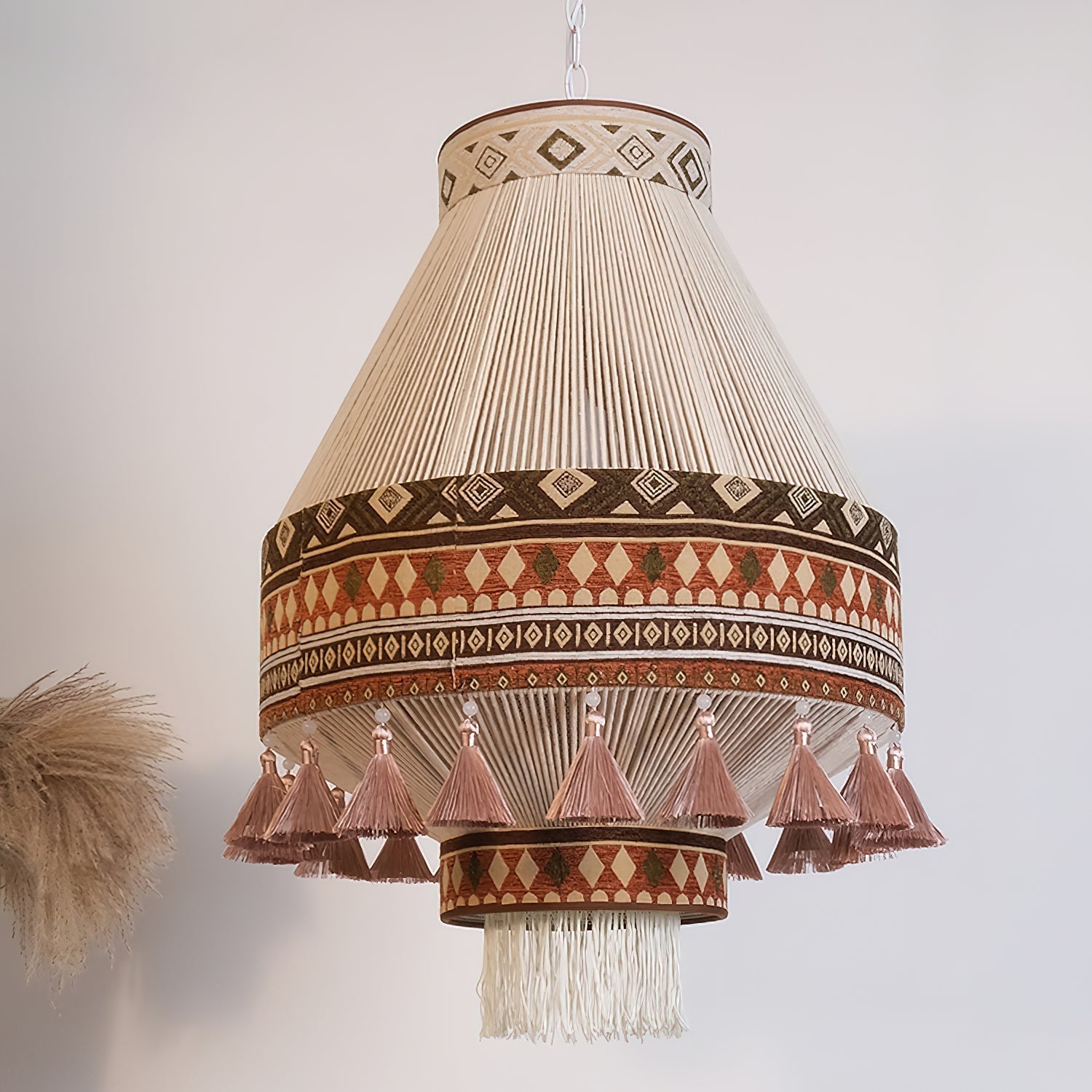 Bohemian Fringe Pendant Lamp - Lamp Outdoor